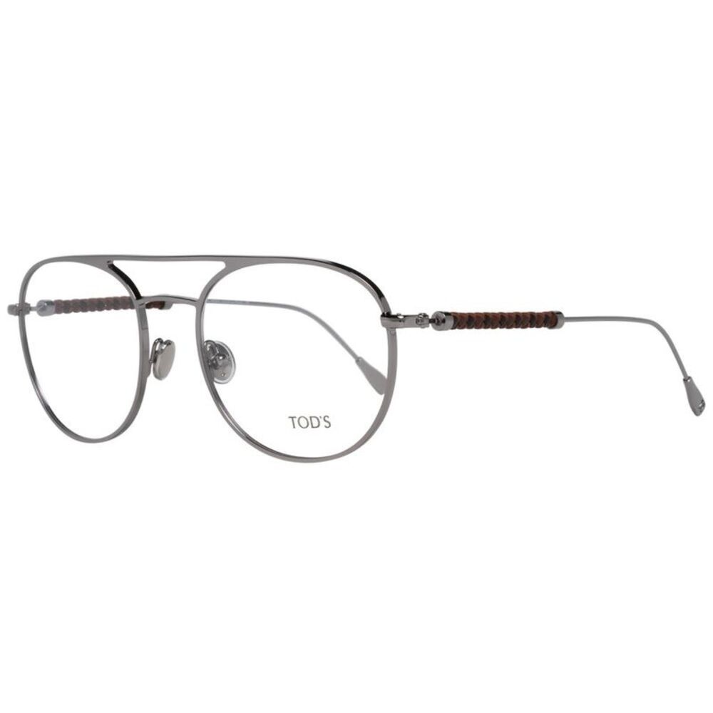 Tod's Metal Frame Glasses Aviator Style Men Silver Frames For Men